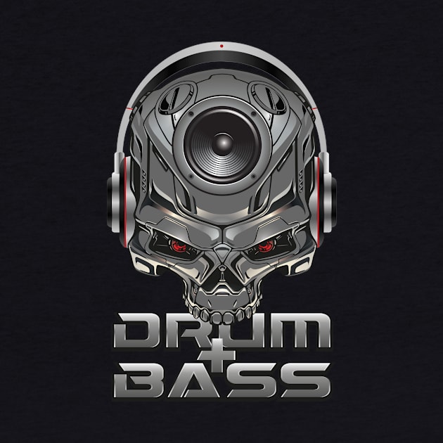 DNB Skull by FAKE NEWZ DESIGNS